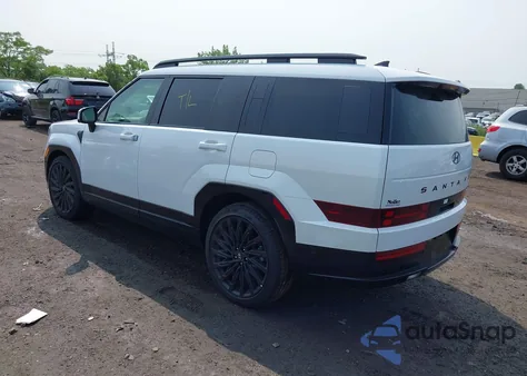 2025 Hyundai Santa Fe Calligraphy from USA, damaged, VIN 5NMP5DGLXSH102125